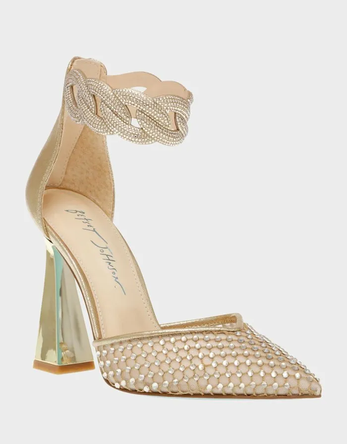 Betsey Johnson Women JAD GOLD Gold