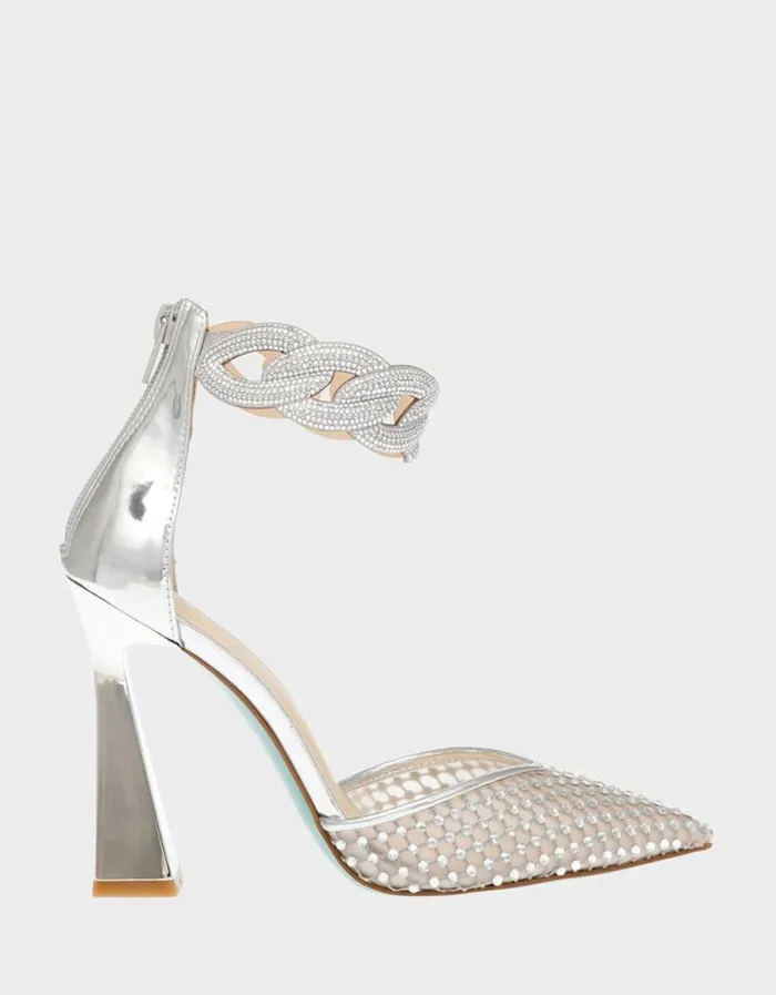 Betsey Johnson Women JAD SILVER Silver