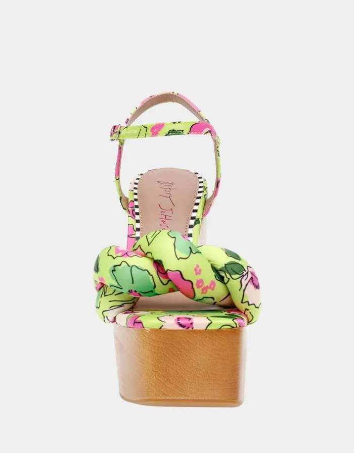 Betsey Johnson Women MANDEE YELLOW MULTI Yellow Multi