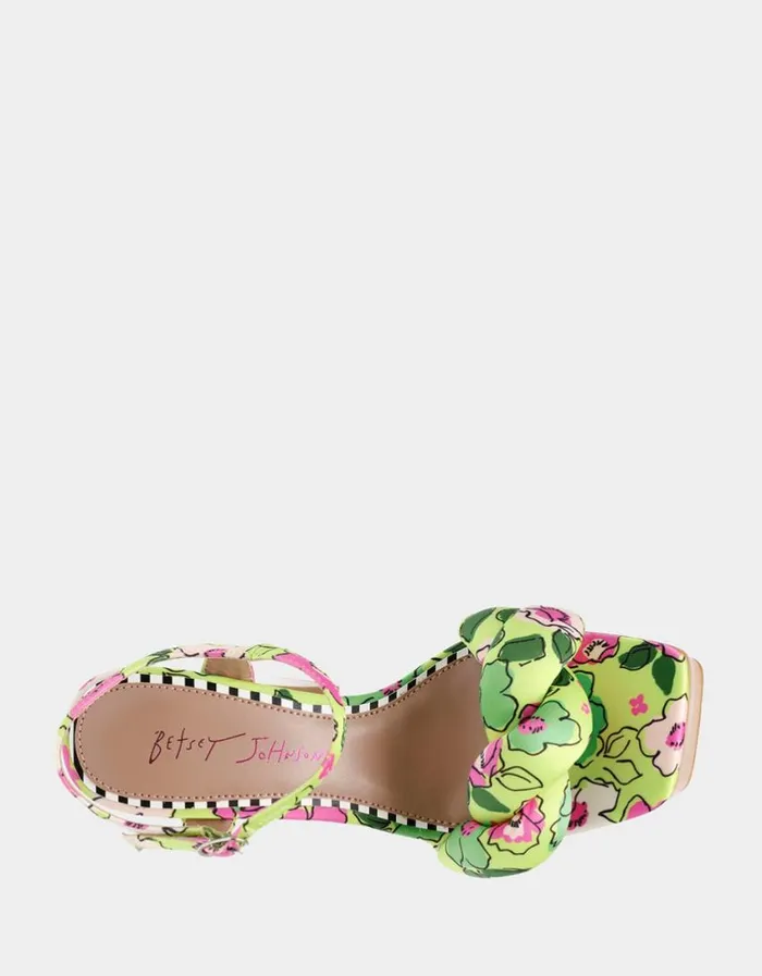 Betsey Johnson Women MANDEE YELLOW MULTI Yellow Multi
