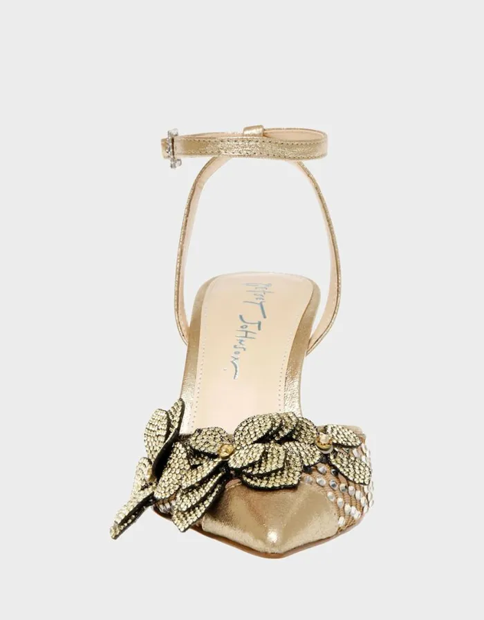 Betsey Johnson Women SOFYA GOLD Gold