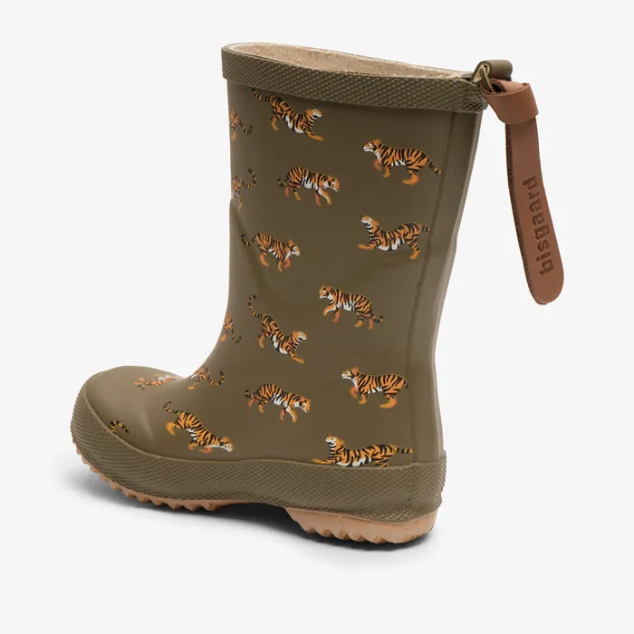 bisgaardshoes basic safari Green KIDS Rubber boots