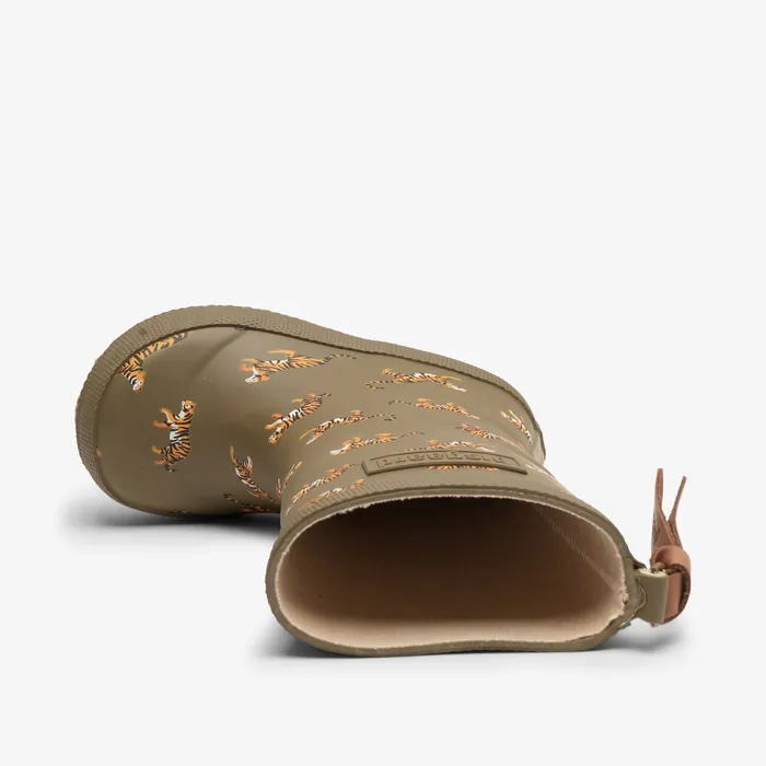 bisgaardshoes basic safari Green KIDS Rubber boots