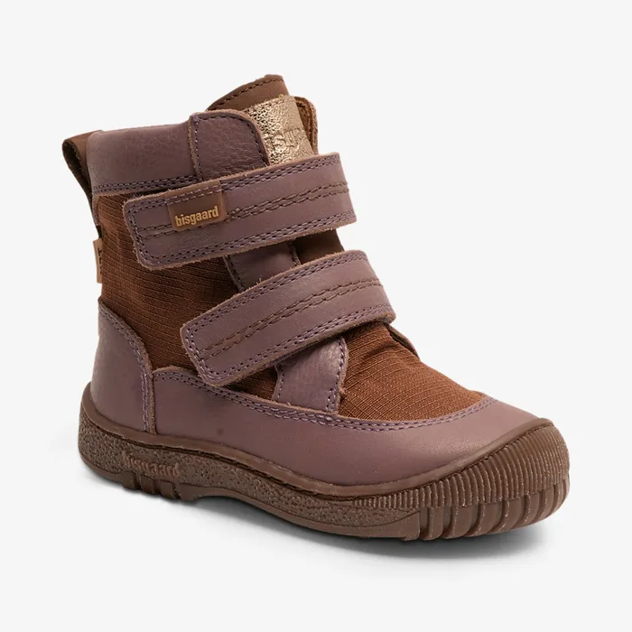 bisgaardshoes Boots BABY huxie tex plum Purple