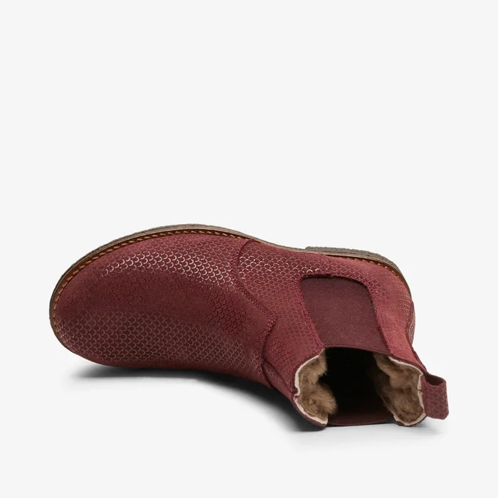 bisgaardshoes Boots KIDS madia lamb blackberry Black