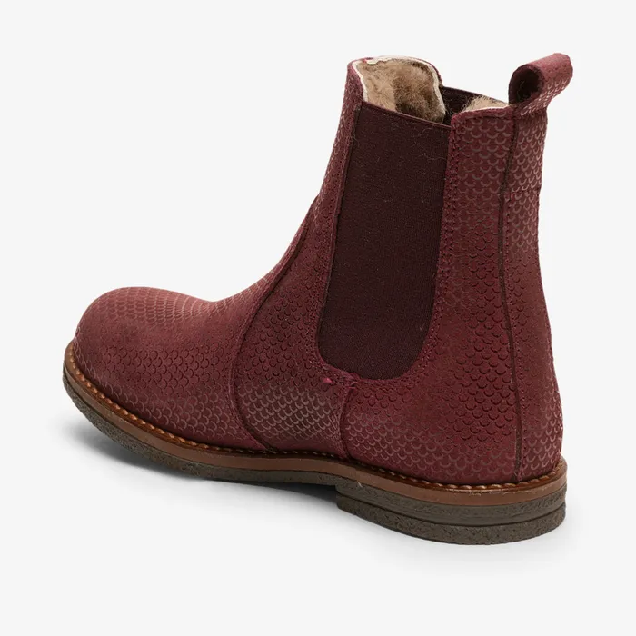 bisgaardshoes Boots KIDS madia lamb blackberry Black