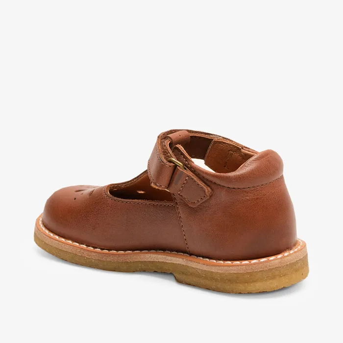 bisgaardshoes noelle brandy Brown KIDS Ballerinas