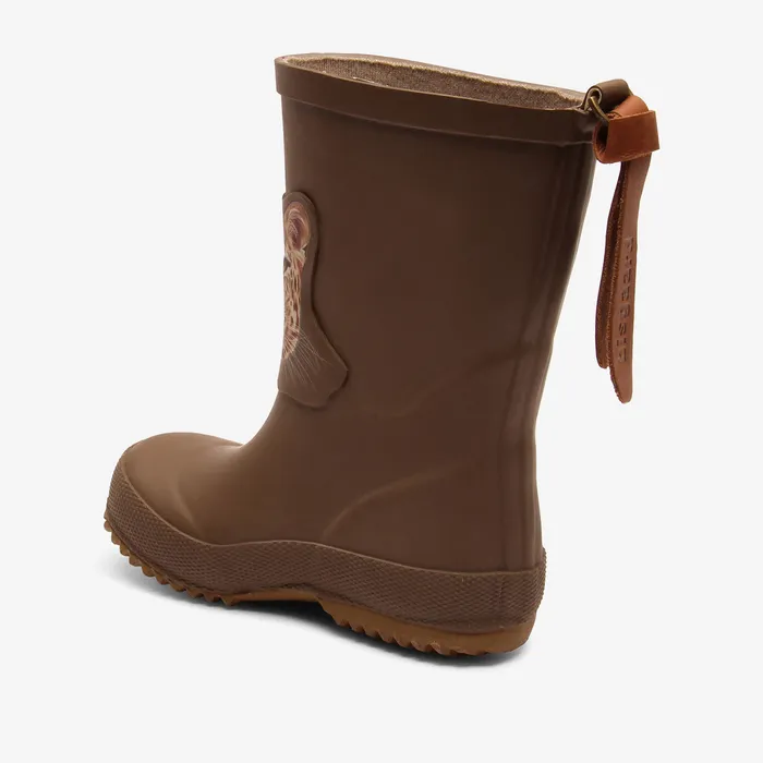 bisgaardshoes Rubber boots BABY basic rubber brownjaguar Brown