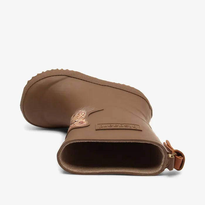 bisgaardshoes Rubber boots BABY basic rubber brownjaguar Brown