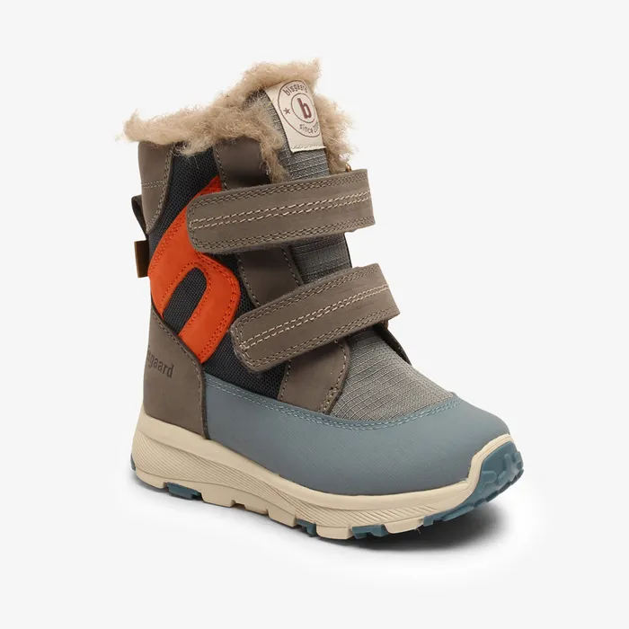 bisgaardshoes spencer tex grey Grey KIDS Boots