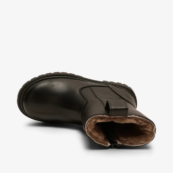bisgaardshoes Winter boots KIDS niko lamb black Black