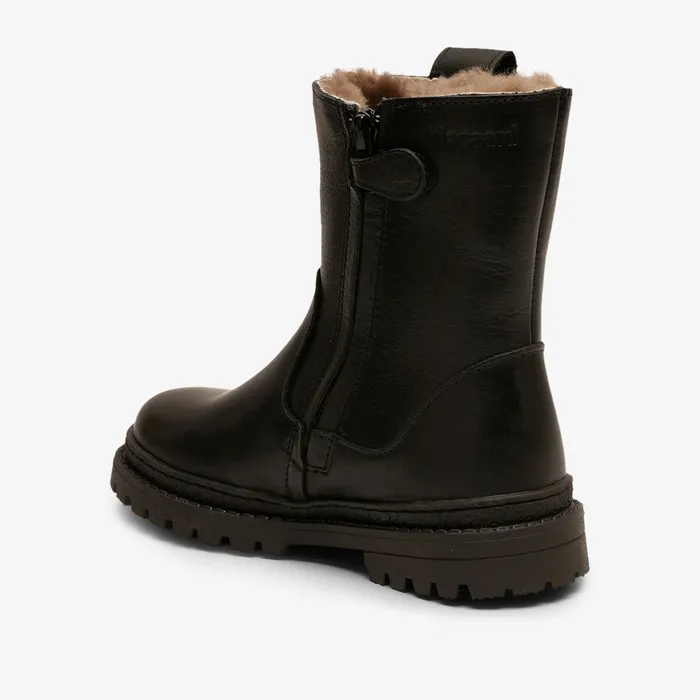 bisgaardshoes Winter boots KIDS niko lamb black Black