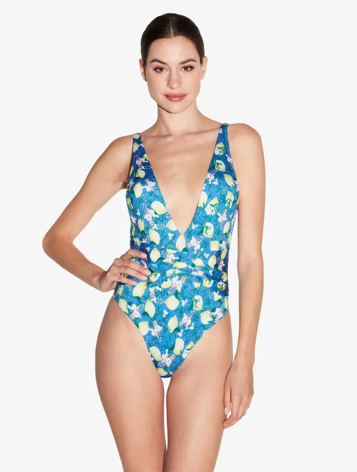 Blue Printed Swimsuit Swim La Perla OnePiece Bathing Suits