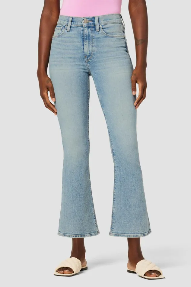 Bootcut Women Hudson Jeans Barbara HighRise Bootcut Crop Jean Prism