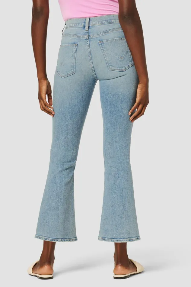 Bootcut Women Hudson Jeans Barbara HighRise Bootcut Crop Jean Prism