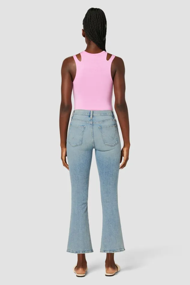 Bootcut Women Hudson Jeans Barbara HighRise Bootcut Crop Jean Prism