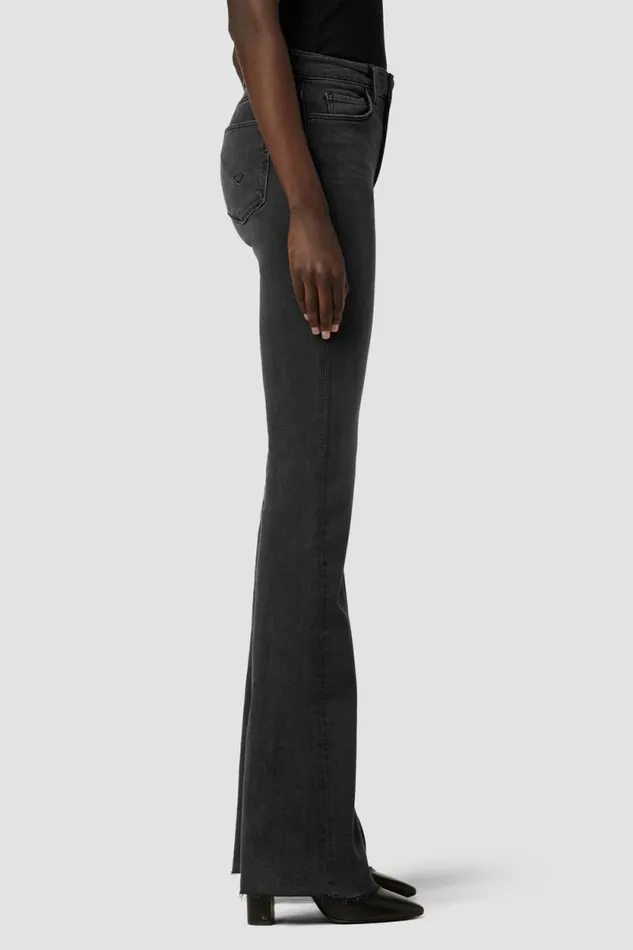 Bootcut Women Hudson Jeans Barbara HighRise Bootcut Jean Washed Black