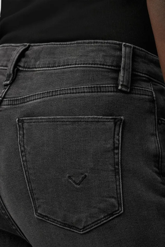 Bootcut Women Hudson Jeans Barbara HighRise Bootcut Jean Washed Black