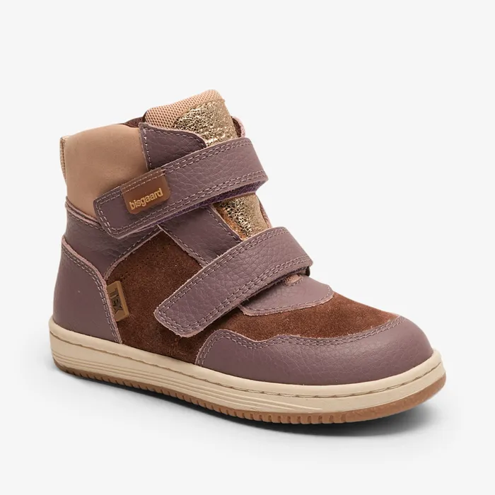 Boots BABY matty tex plum Purple bisgaardshoes