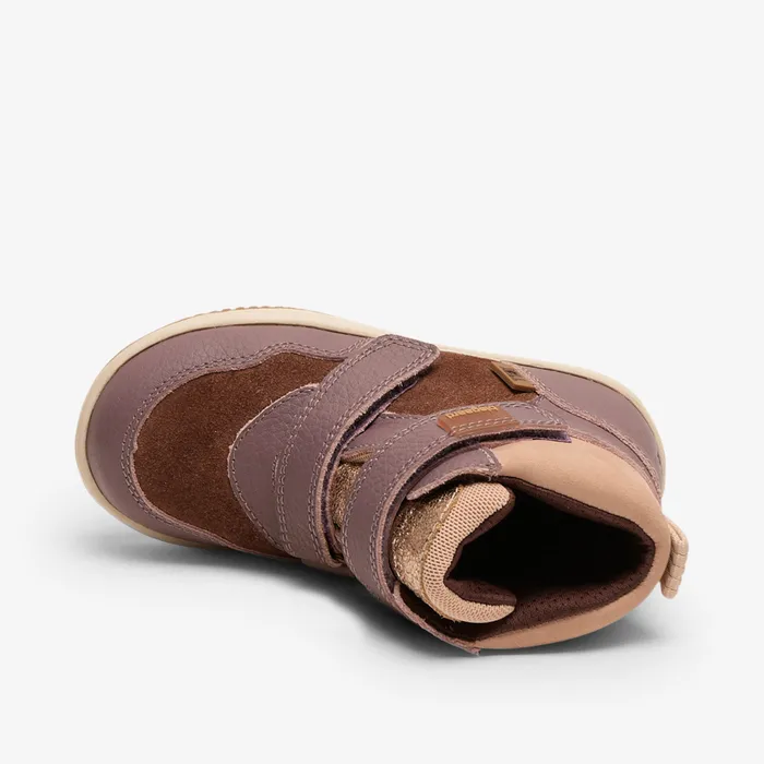 Boots BABY matty tex plum Purple bisgaardshoes