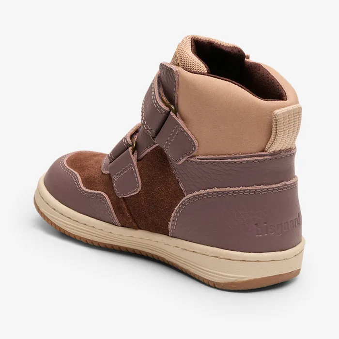 Boots BABY matty tex plum Purple bisgaardshoes
