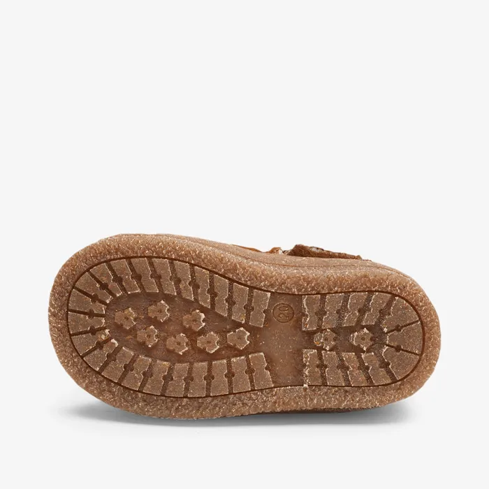 Boots KIDS siggi lamb squirrel fur Brown bisgaardshoes