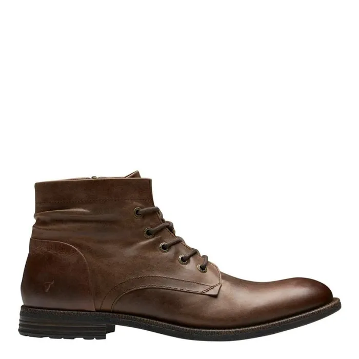 Boots Men Windsor Smith STEPHAN DARK BROWN LEATHER BOOTS