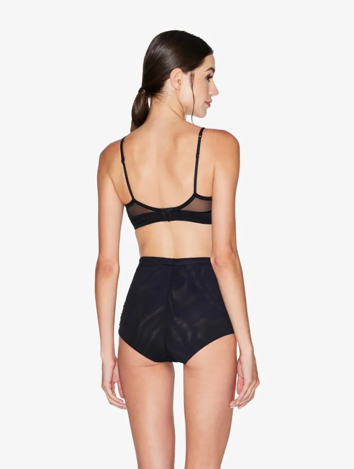Bralette In Black Stretch Tulle Lingerie La Perla Bralette