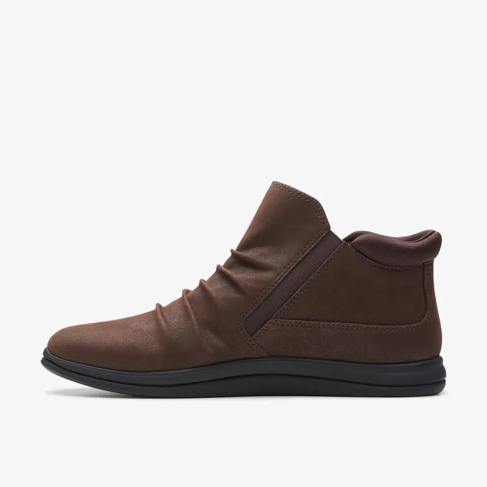 Breeze Range Dark Brown Women Clarks Boots and Booties