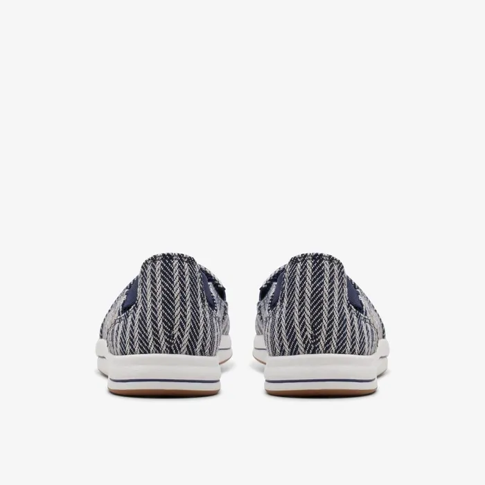Breeze Step II Navy Women Clarks Flats
