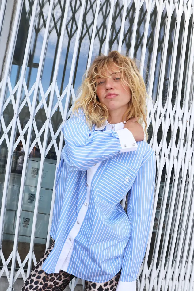 Brenda Shirt 8211 Light Blue Women Cras Shirts