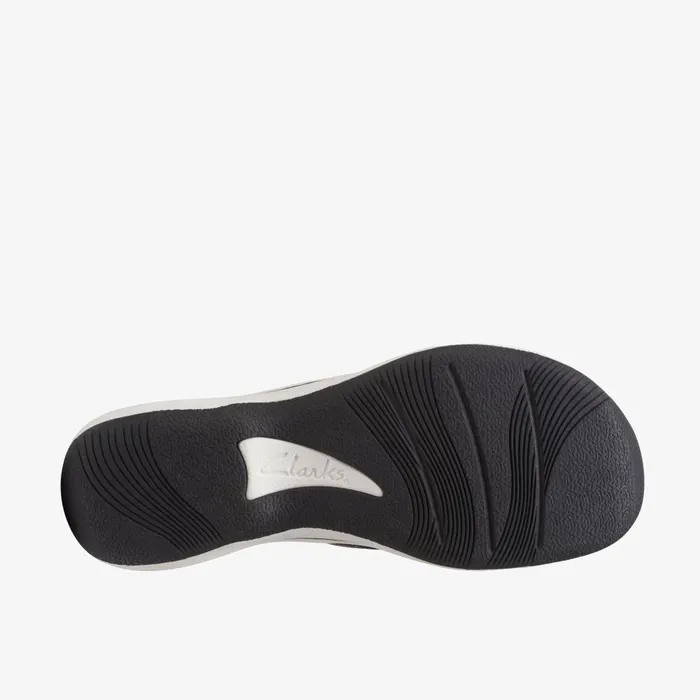 Brinkley Flora Black Women Clarks Sandals and Flip Flops