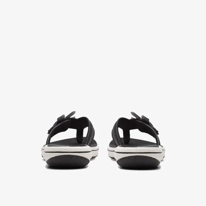 Brinkley Flora Black Women Clarks Sandals and Flip Flops
