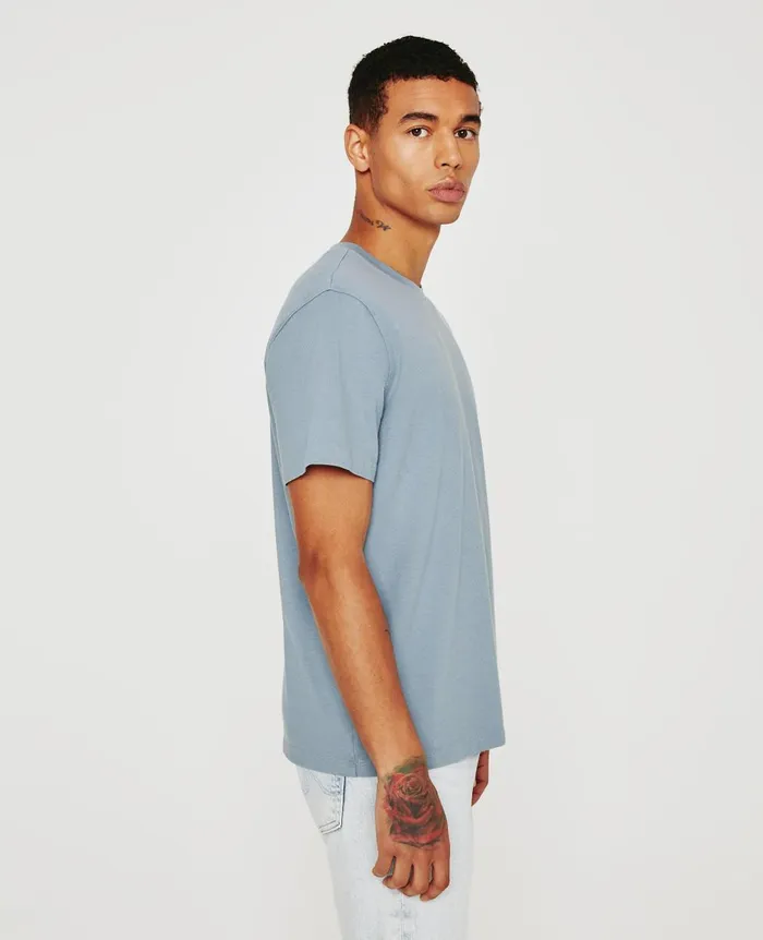 Bryce Crew Coldwater Slate Men AG Jeans Tees
