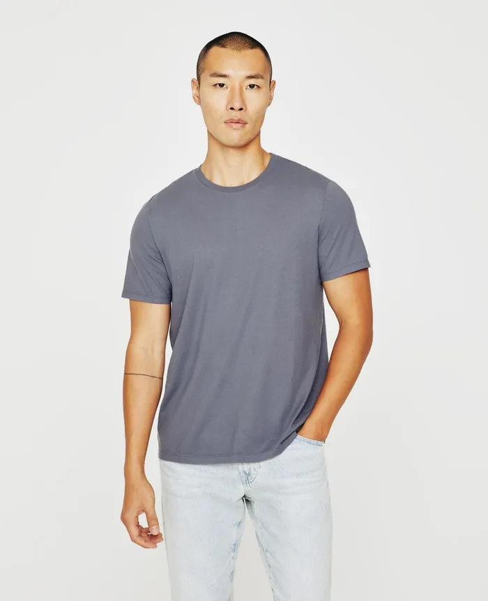 Bryce Crew Slate Sky Men AG Jeans Tees