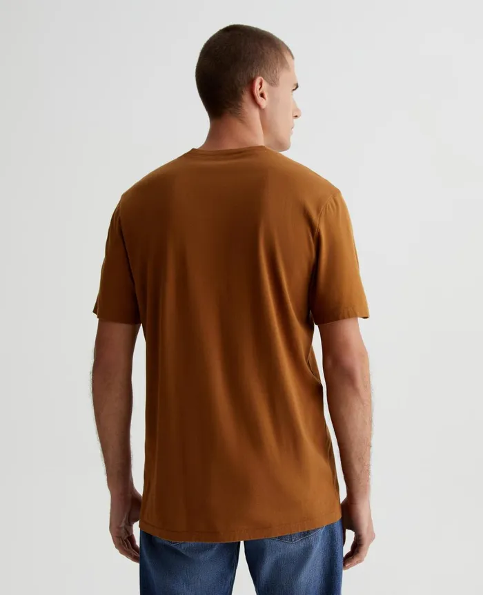 Bryce Crew Tree Bark Men AG Jeans Tees