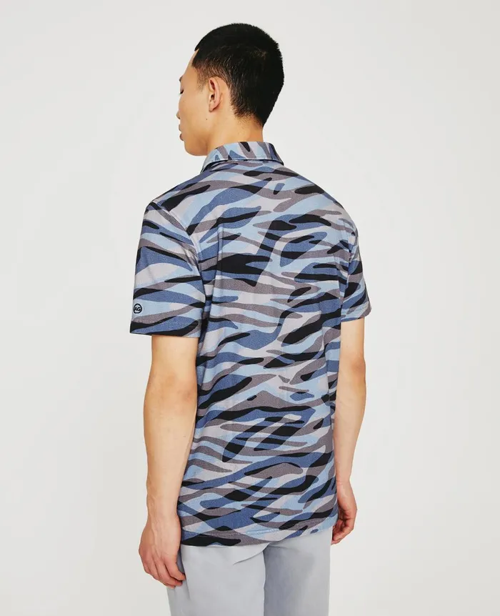 Bryce Polo Water Zebra Crossing Men AG Jeans Polos