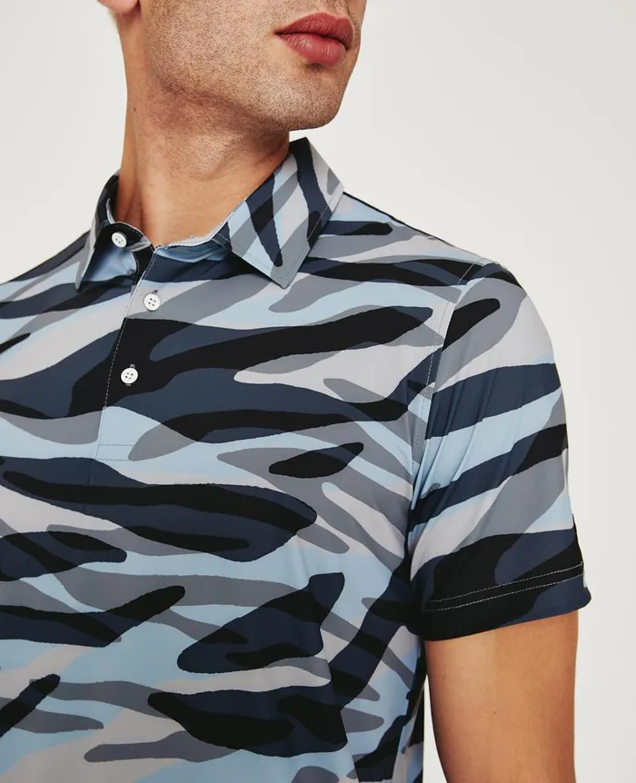 Bryce Polo Water Zebra Men AG Jeans Polos