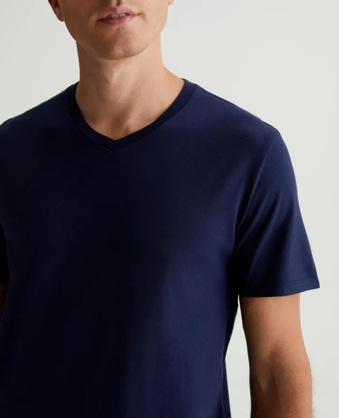 Bryce Vee Deep Navy Men AG Jeans Tees