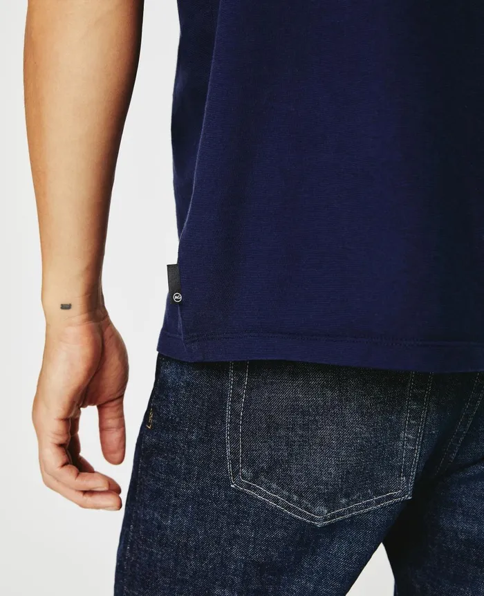 Bryce Vee Deep Navy Men AG Jeans Tees