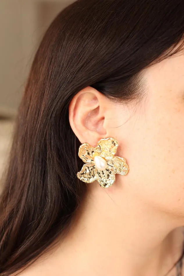 Burbank Earring 8211 Gold Color Women Cras Jewellery