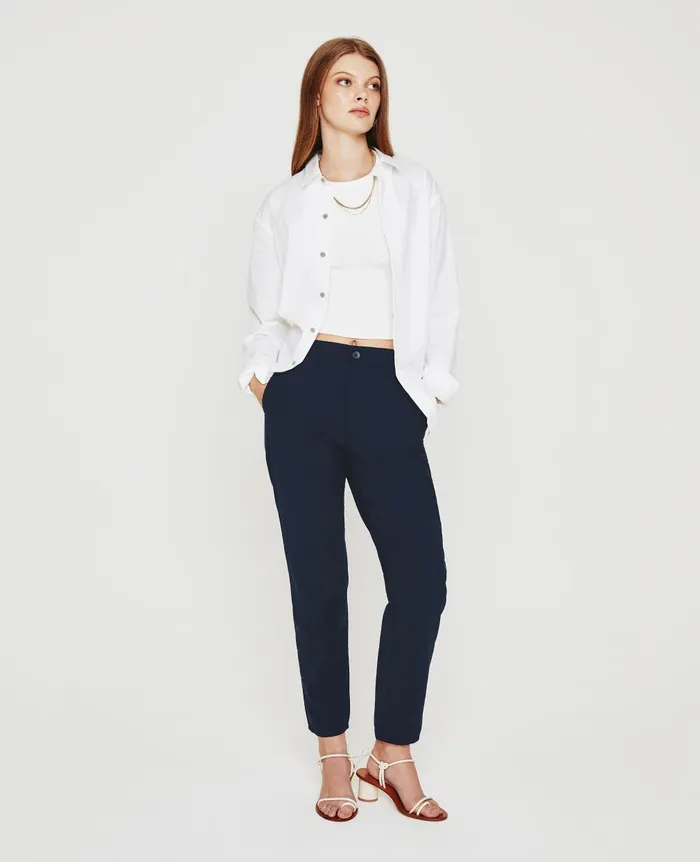 Caden Navy Women AG Jeans Pants