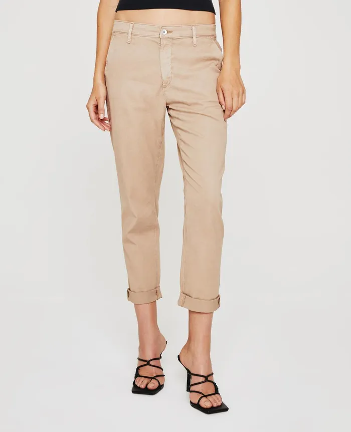 Caden Sulfur Almond Biscotti Women AG Jeans Pants
