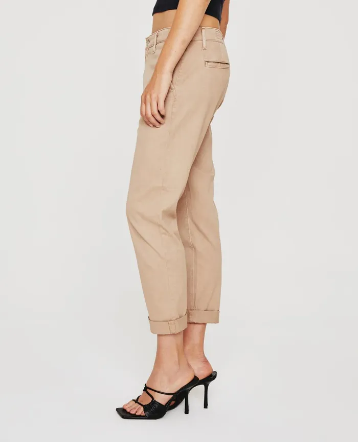 Caden Sulfur Almond Biscotti Women AG Jeans Pants