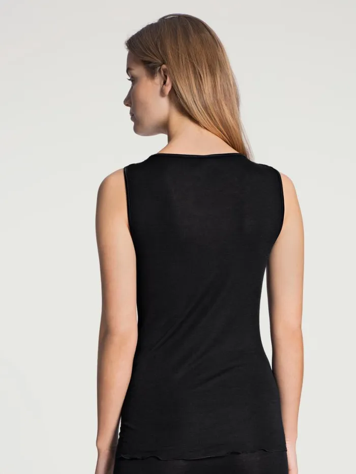 CALIDA Functional Underwear Women Tank Top Ws Schwarz