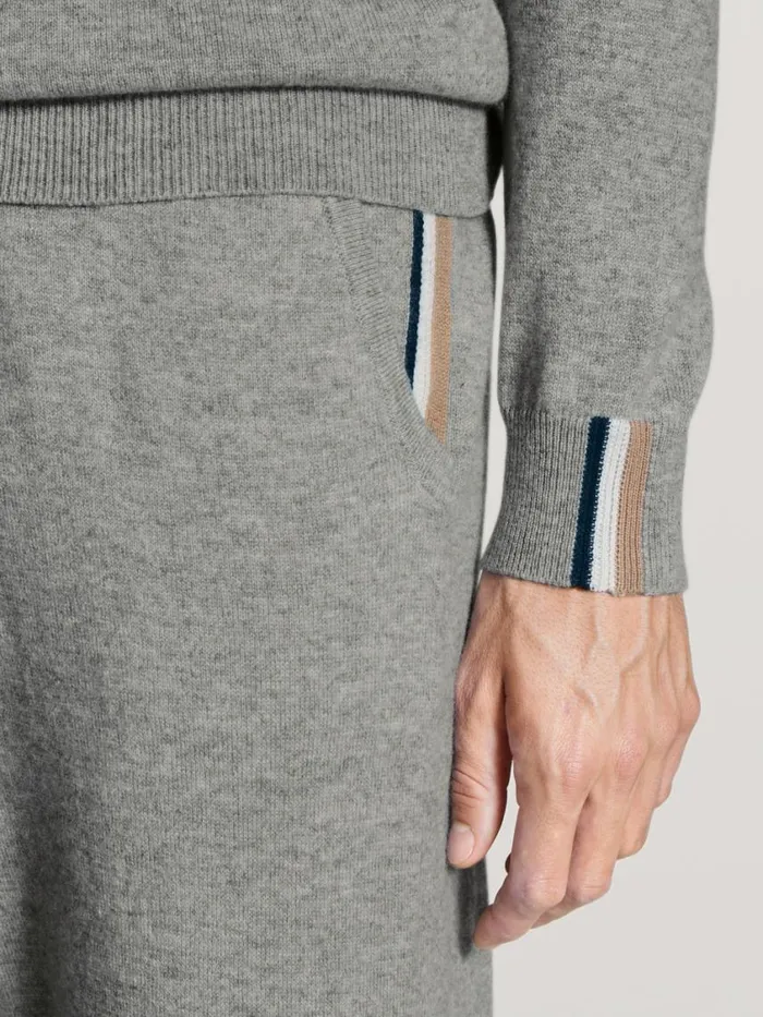CALIDA Pants Men Pants Opal Grey Mel