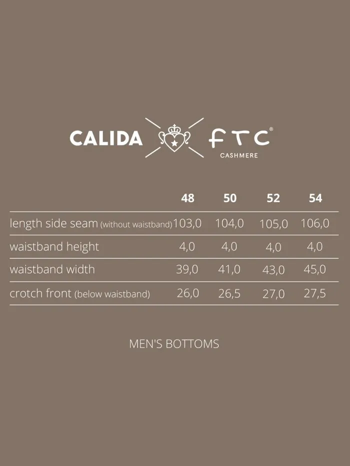 CALIDA Pants Men Pants Opal Grey Mel