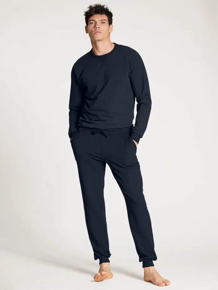 CALIDA Pants Men Sweatpants Cradle To Cradle Certified Dark Sapphire
