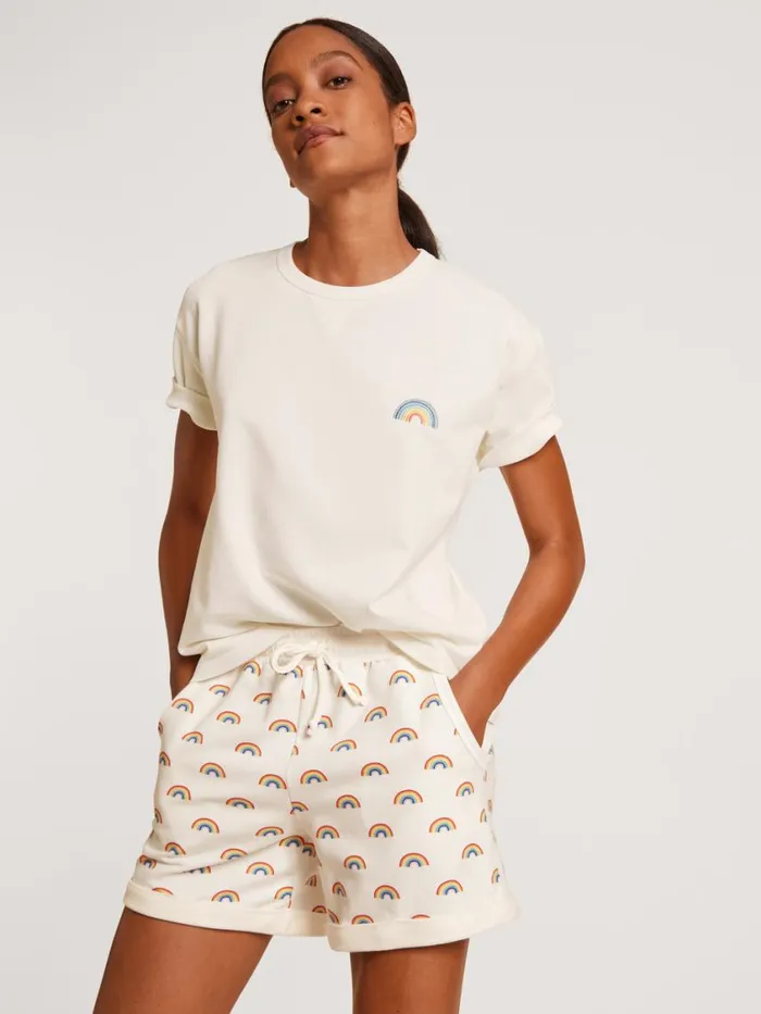 CALIDA Pants Women Shorts Star White