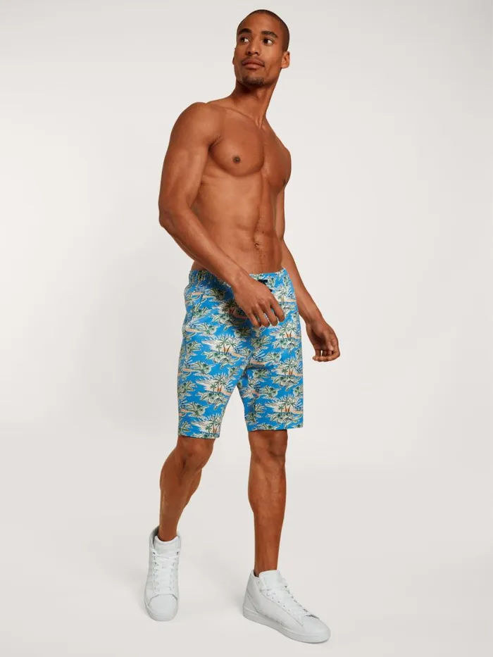 CALIDA Pyjama Pants Men Shorts Malibu Blue